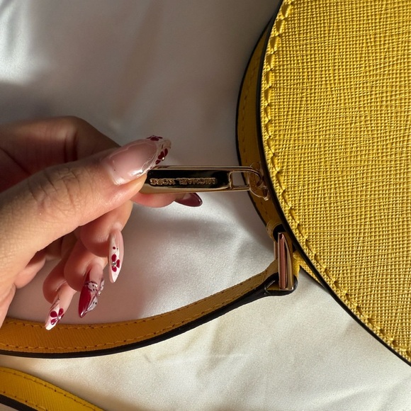 Michael Kors Mustard Yellow Crossbody Bag - Picture 11 of 13